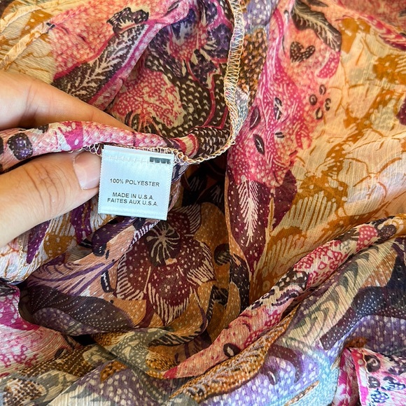 MISA Los Angeles Saint Dress Augusta Batik Sz S - Picture 11 of 11